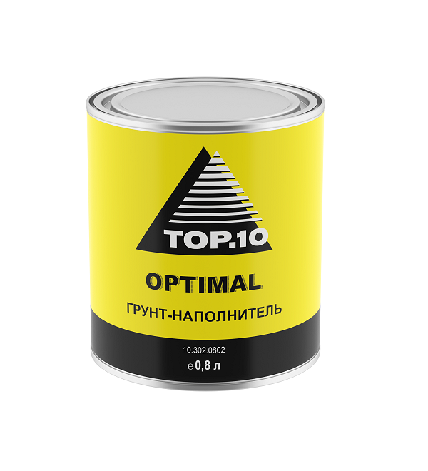 Грунт-наполнитель OPTIMAL 4:1 белый (0.8 л)