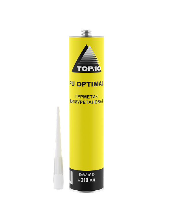 Герметик полиуретановый PU OPTIMAL чёрный (310 мл)