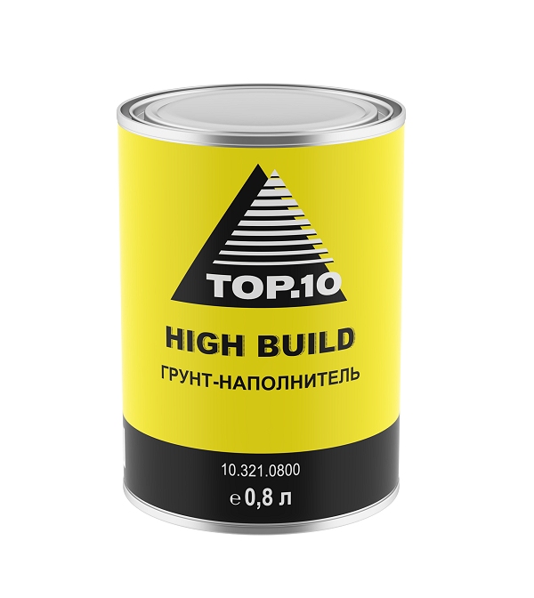 Грунт-наполнитель HIGH BUILD светло-серый (0.8 л)