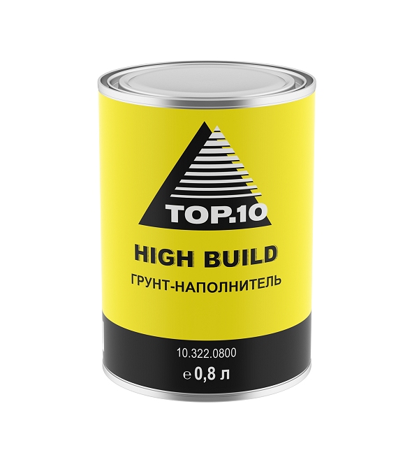 Грунт-наполнитель HIGH BUILD чёрный (0.8 л)